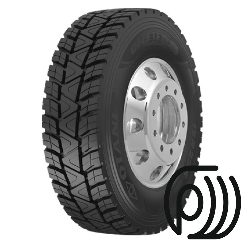 Грузовые шины Otani OH-312+ 315/80 R22,5 156/150K 20PR M+S 3PMSF TL (карьерная)